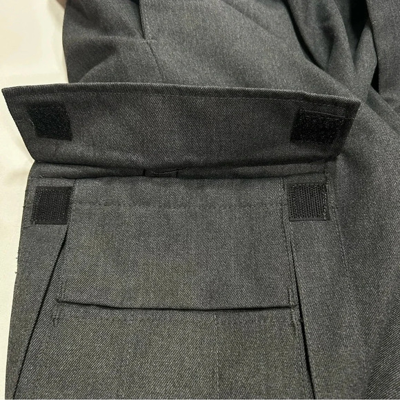Galls Men Uniform Gray Tactical Multiple Pocket Cargo Pants Grip Waistband 48X32 - Picture 13 of 16